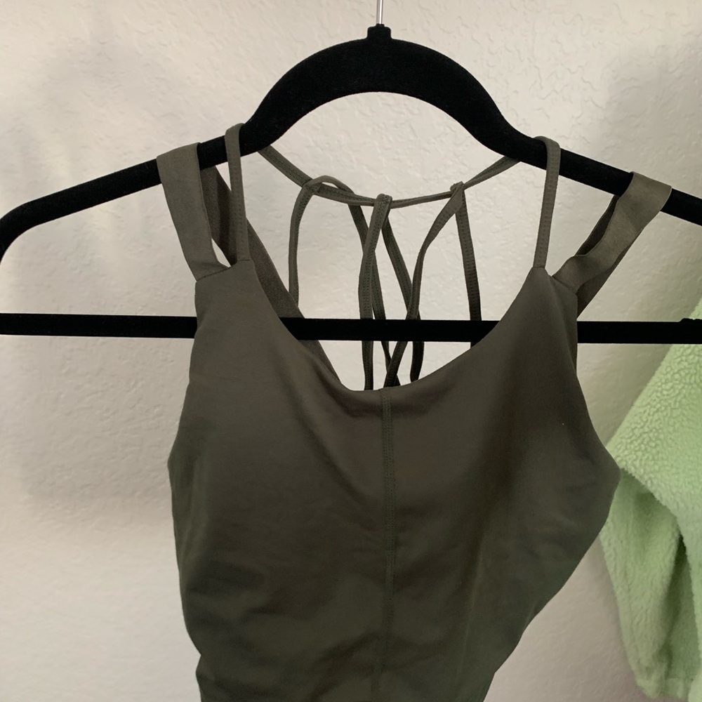 Free People Cropped Workout Tank